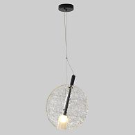 Светильник подвесной *28*32,5-87-212 см, 1*G9*40W, Crystal Lux Frozen FROZEN SP1 BLACK, Черный