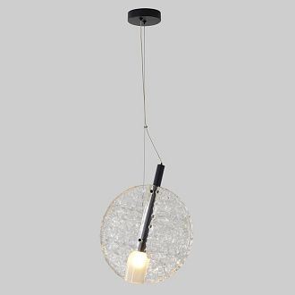 Светильник подвесной *28*32,5-87-212 см, 1*G9*40W, Crystal Lux Frozen FROZEN SP1 BLACK, Черный