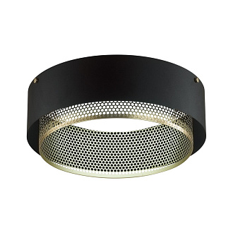 Потолочный светильник *41*15 см, LED 1*48W, 3000-6000 К, Sonex Antey 7692/48L, белый/черный/шампань