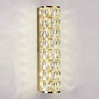 Бра 11,5*11*42 см, 1 LED*8W, 4000 К, Odeon Light Panta, золотой 4926/8WL