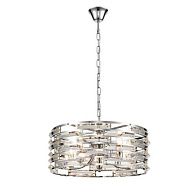 Подвесная люстра  50*110 см, 5*E14 хром Vele Luce Brianna VL3083P05