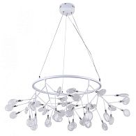 Светильник подвесной 105 см, Crystal Lux EVITA SP45 D WHITE/TRANSPARENT Белый
