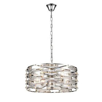 Подвесная люстра  50*110 см, 5*E14 хром Vele Luce Brianna VL3083P05