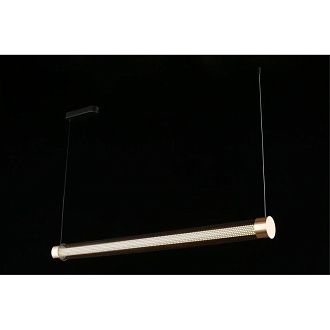 Линейный светильник 126,5*9*50-130 см 29W, 3000K, Aployt Meri APL.657.03.29, черный