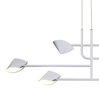 Люстра 110*39,3*72 см, LED * 6 45W, 3000К Mantra Capuccina 7571, белый