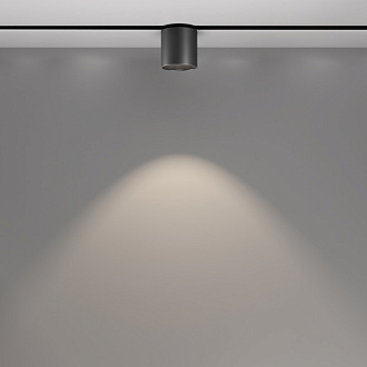 Светильник на шине 5,3*5,3*9,6 см, LED, 7W, 4000К, Maytoni Technical Alfa S TR132-2-7W4K-B черный