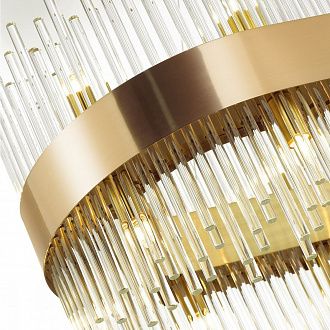 Подвесная люстра Odeon Light Focco 4722/24, латунь-бронза