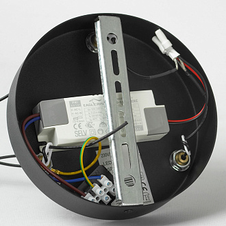 Люстра подвесная 45*35/160 см, 1*LED*33W Lussole Macon LSP-7305 черный