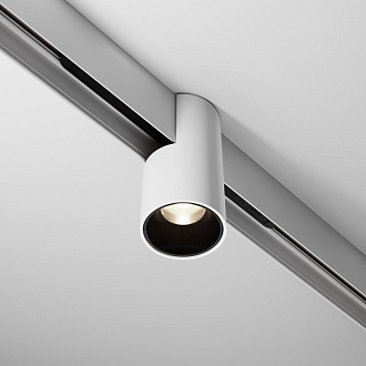 Светильник на шине 5,3*5,3*10,4 см, LED, 7W, 4000К, Maytoni Technical ALFA TR122-2-7W4K-W белый