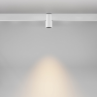 Светильник на шине 5,3*5,3*10,4 см, LED, 7W, 3000К, Maytoni Technical ALFA TR122-2-7W3K-W белый
