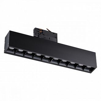 Светодиодный светильник 27 см, 16W, 4000K, Novotech PORT 358861, черный