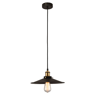 Подвесной светильник Lussole New york GRLSP-9601, 30*25 см, черный
