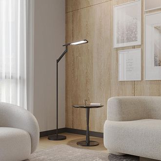 Торшер диммируемый со сменой цветовой температуры (управление - сенсор) 72*27*135,5- см, 1*LED*14W, 2700/4000/6000K, Novotech Ala NOV359542, черный