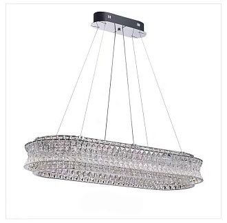 Люстра 8829-L1000, L1000*280 / H160 LED, 120W, 3000/4000/6000K, Alva Donna, Хром