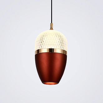 Подвесной светильник 10*8*200 см, LED 10W, 4200K, Черный LED4U L8754-1 BR