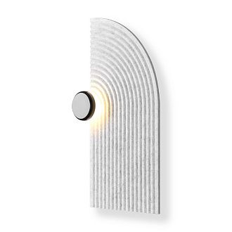 Бра 8,5*23,5*45,5 см, LED, 5W, 3000К, Freya Felt FR6189WL-L20LG2 черный