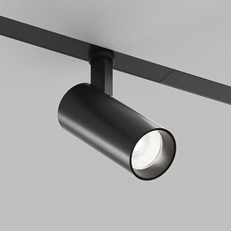 Трековый однофазный светильник 5 см, 10W, 4000K, Denkirs Simple Spot DK8210-BK, черный