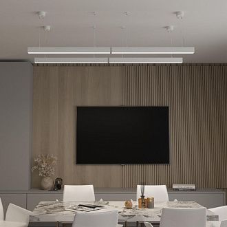 Светодиодный светильник 80 см, 30W, 4000K, Novotech Iter 358867, белый