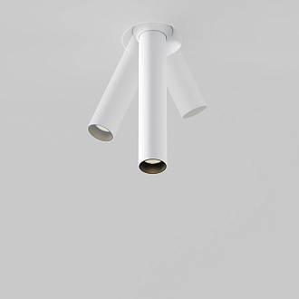 Встраиваемый светильник 3*3*21,6 см, LED, 7W, 3000К, Maytoni Technical Focus T C140TRS-L200-7W3K-W белый, вр 8 см