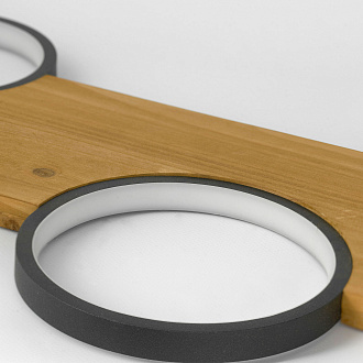 Торшер 30 см, LED 20W,  4000 K,  Lussole MODESTO LSP-0905 коричневый