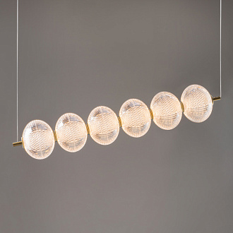 Светильник 82 см, 22W, 3000K, Freya Awella FR6135PL-L22BT, латунь