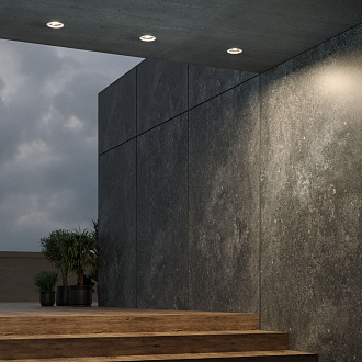 Встраиваемый LED влагозащищенный светильник IP54 35131/U белый Elektrostandard, вр 7,4 см