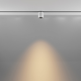 Трековый магнитный светильник 5 см, 7W, 3000K, Maytoni Alfa S TR132-2-7W3K-W, белый