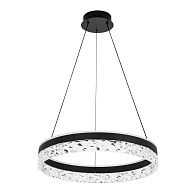 Подвесной светильник 50*50*140 см, LED 72W, 3000 / 6000K, Черный LED4U L5021-500 BK