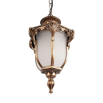 Подвесной уличный светильник *20*34,4-85,4 см, 1*E27*100W, LOFT IT Alessano 100017P, бронзовый