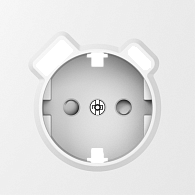 Donel S08 матовый белый накладка для розетки Schuko с зарядным устройством USB A+C,  со шторками 16A 250 В~,серия DB, DS22933