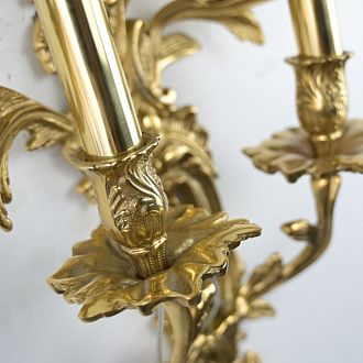 Бра Marcello Bad 85*40*40 см, 5*E14*40W, ImperiumLoft 255546-01, Золотистый