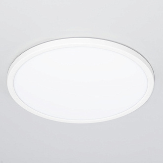 Светильник с пультом 40*2,5 см, LED+RGB 40W, 3000-5000K CL738320EL Бейсик Лайн Белый  