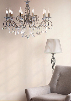 Люстра Maytoni RC247-PL-10-R бронза