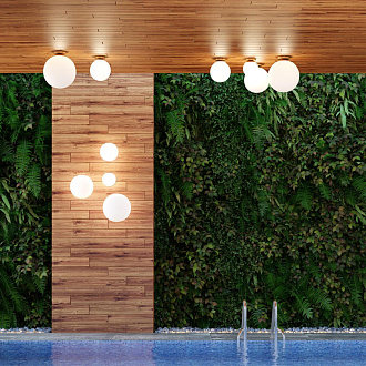 Светильник 15 см Odeon Light Bosco 4247/1C, золотистый
