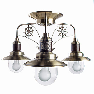 Потолочная люстра Arte lamp Sailor A4524PL-3AB бронзовый