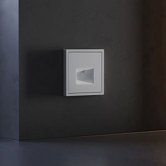 Накладка для розетки компьютерной RJ45 кат.6, S70, серый Voltum VLS001316