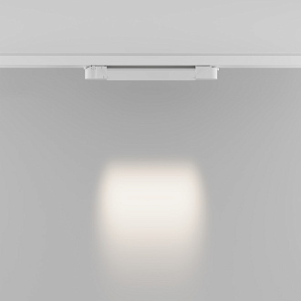 Трековый трехфазный светильник 38 см, 10W, 4000K, Maytoni Points TR195-3-10W4K-M-W, белый