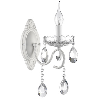 Бра 23*37 см, 1*E14 Lumion Snow 8189/1W белый