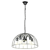 Люстра Lussole Lattice GRLSP-8216, 50*35 см, черный