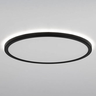 Светильник накладной 40*2,5 см, 40W*Мульти CL738321VL Бейсик Лайн Черный LED 