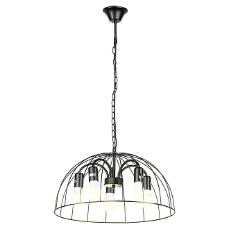Люстра Lussole Lattice GRLSP-8216, 50*35 см, черный