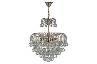 Люстра *48*52 см, 6*E14*40W, Arti Lampadari Bellagio Bellagio E 1.5.50.100 N, Матовый никель