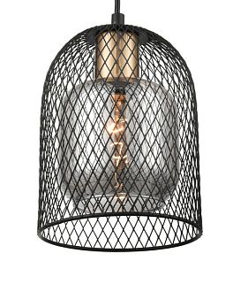 Подвесной светильник  15*143 см, 1*E14 черный, золото Vele Luce Diodor VL6402P01