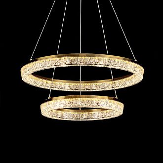 Светильник 40 см, *LED*115W, 3000-6000K, Modestyle  MS.9026.600.400  BS, Латунь