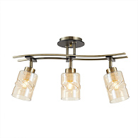 Люстра потолочная Citilux Мерида CL142134 Бронза\Венге 60*16*35
