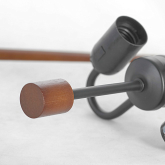 Торшер Lussole LSP-0590, 46*153 см, черный