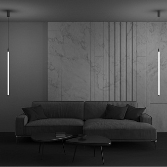 Светильник 3 см, 20W, 3000K, Maytoni Pendant Ray P022PL-L20G3K, золото