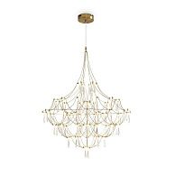 Подвесной светильник 110-200 см, LED*35W, 3000K, Freya Amela FR6138PL-L44BS, Латунь