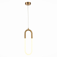 Подвес 14 см, 14W 3000K ST LUCE MOFISTO SL1579.303.01 Латунь