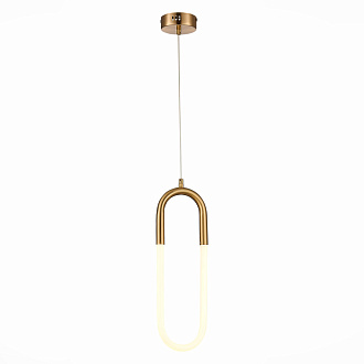 Подвес 14 см, 14W 3000K ST LUCE MOFISTO SL1579.303.01 Латунь